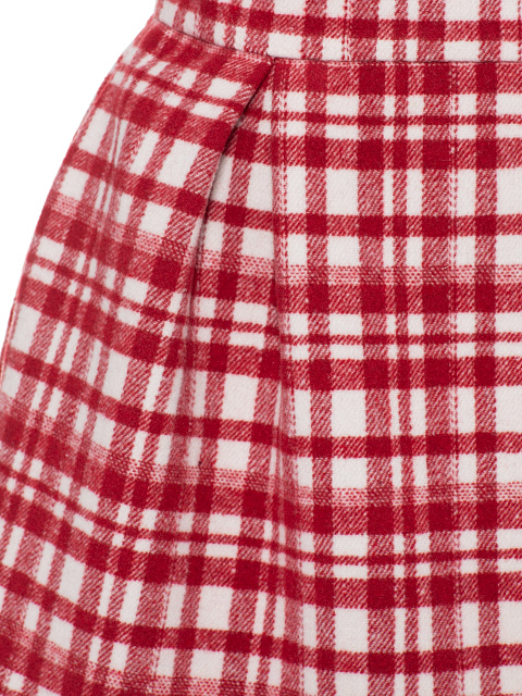 Красно-белый комплект в клетку, 3