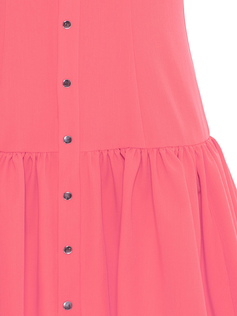 Розовое платье-мини из вискозы, 3 Розовое платье-мини из вискозы, 3