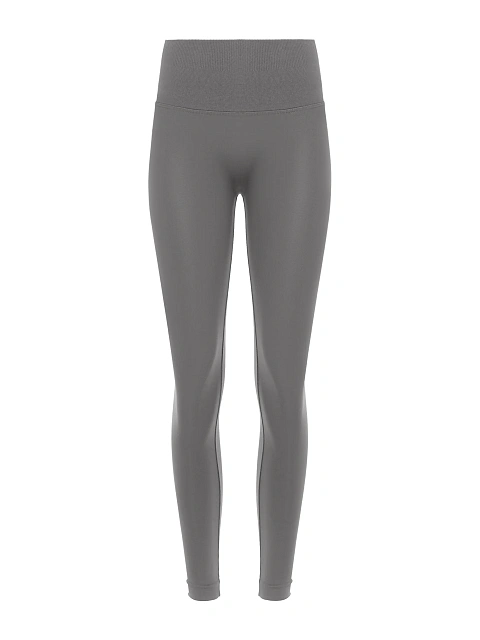 Серые леггинсы из трикотажа, 1