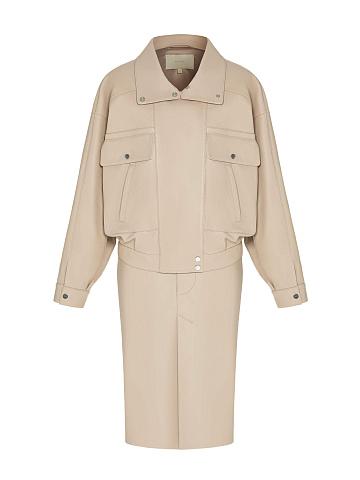 Костюм-двойка из кожи оленя, 2