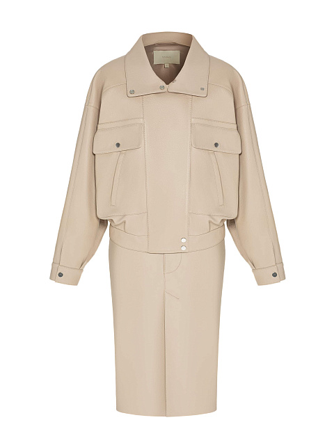 Костюм-двойка из кожи оленя, 2