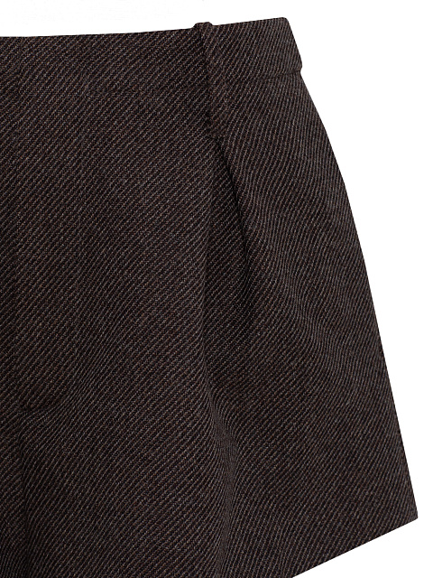 Коричневый шерстяной костюм-двойка, 4 Коричневый шерстяной костюм-двойка, 4