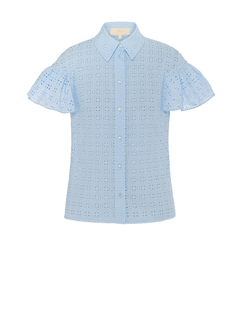 Голубая хлопковая рубашка, 1