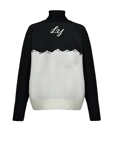 Черно-белый свитер Santa's Favorite, 2