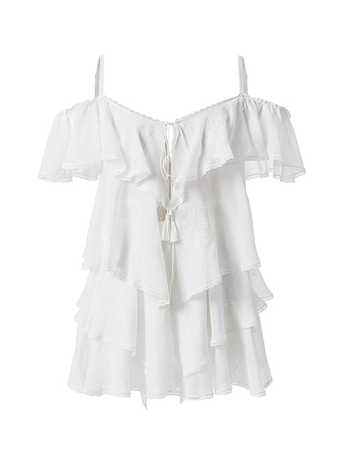 Платье-мини из шифона, 1