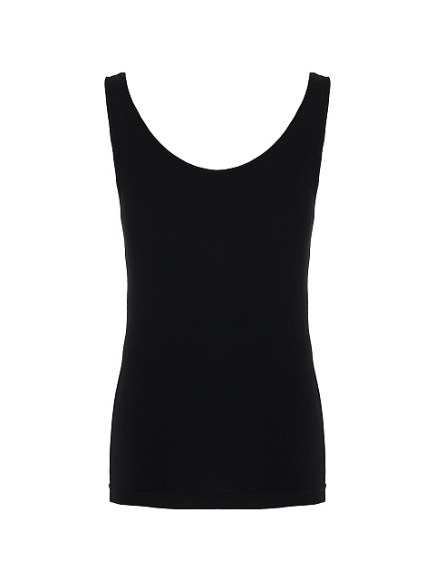 Черная майка со стразами, 2