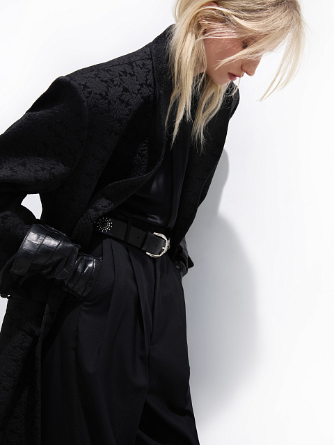 Пальто из жаккарда, 3