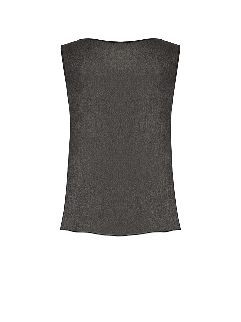 Серебристый топ из шифона, 2 Серебристый топ из шифона, 2