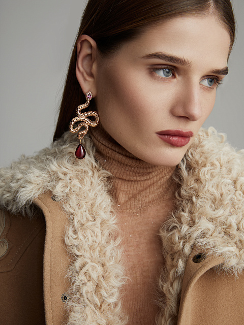 Бежевая полупрозрачная водолазка из шерсти мериноса, 6