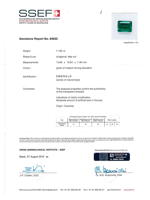 Серьги-трансформеры из белого золота с колумбийскими изумрудами и бриллиантами, 13