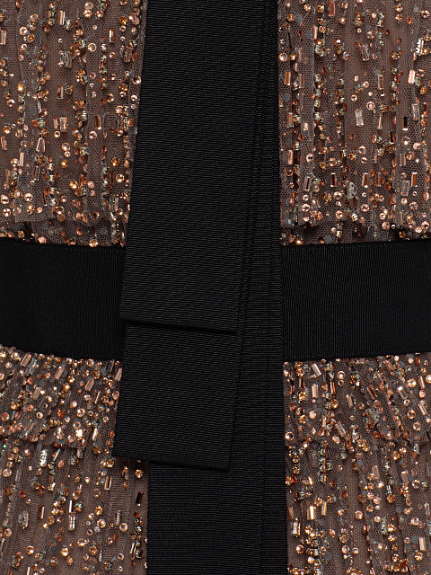 Платье-макси с кристаллами, 4