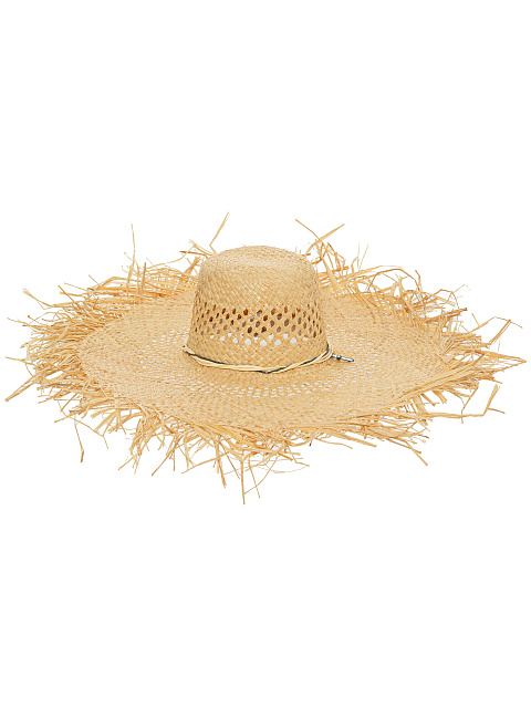 Соломенная шляпа с камнями и крестом, 2