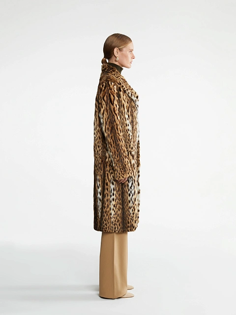 Шуба из меха дикой кошки, 4