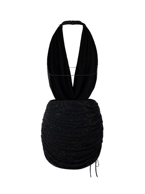 Черное платье-мини, 5