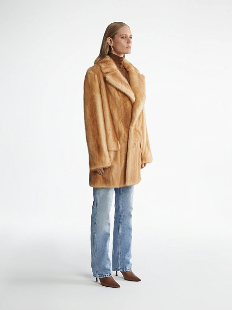 Меховой жакет из норки, 7