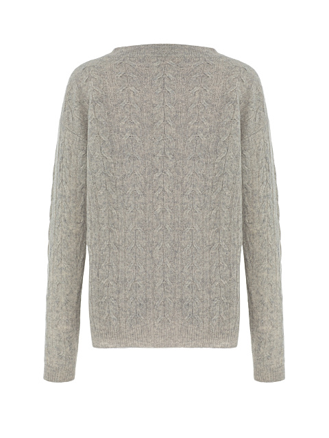 Светло-серый пуловер из кашемира, 2 Светло-серый пуловер из кашемира, 2