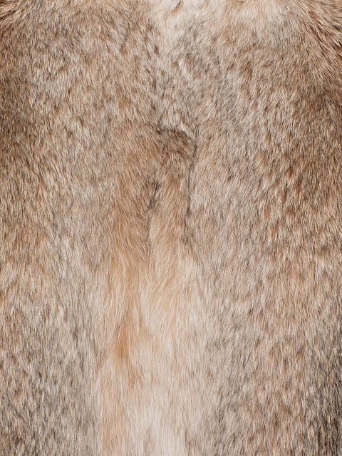 Жилет цвета хаки с мехом рыси, 4