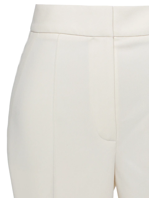 Белый костюм-двойка с брюками клеш, 4 Белый костюм-двойка с брюками клеш, 4