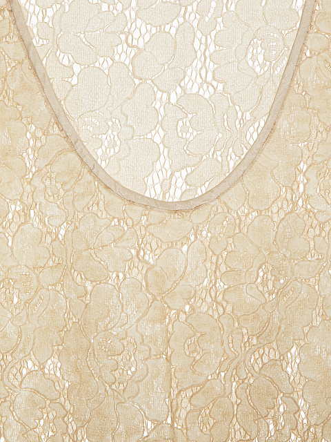 Бежевый топ из кружева, 5