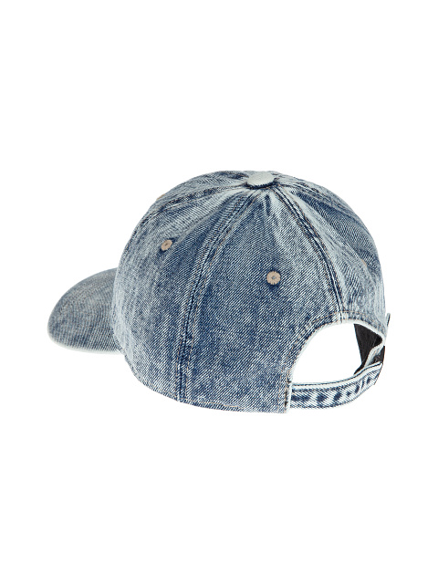 Синяя кепка из вареного денима, 3