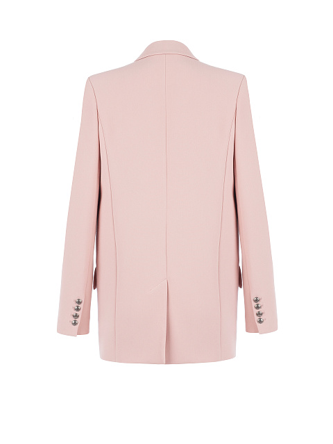 Розовый костюм-двойка с нашивкой, 5