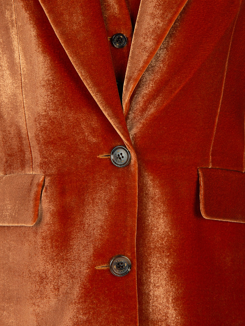 Терракотовый костюм-тройка с вышивкой, 5 Терракотовый костюм-тройка с вышивкой, 5