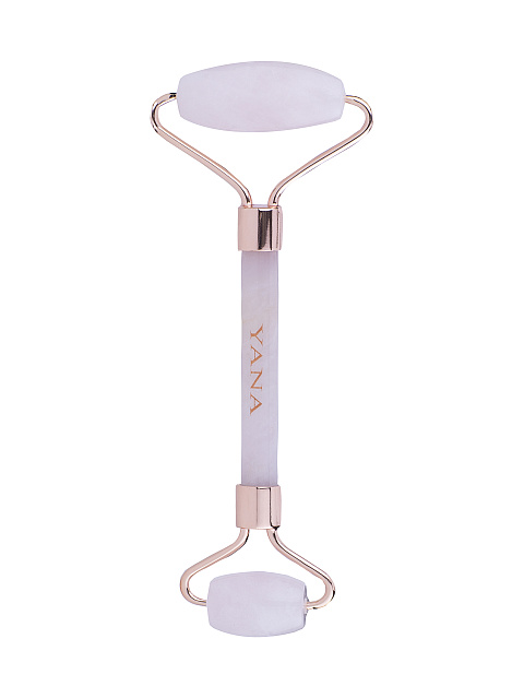 Розовый кварцевый массажный роллер, 1