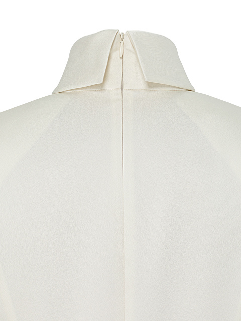 Молочная блузка из шелка, 3