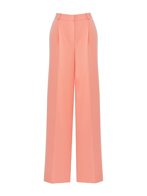 Коралловые широкие брюки, 1