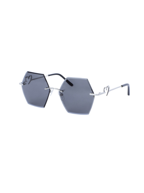 Солнцезащитные очки в серебристой оправе, 1