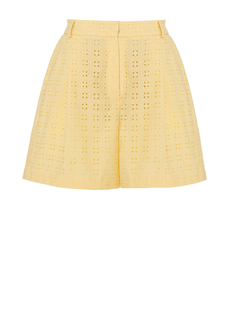 Желтые шорты из хлопка, 1