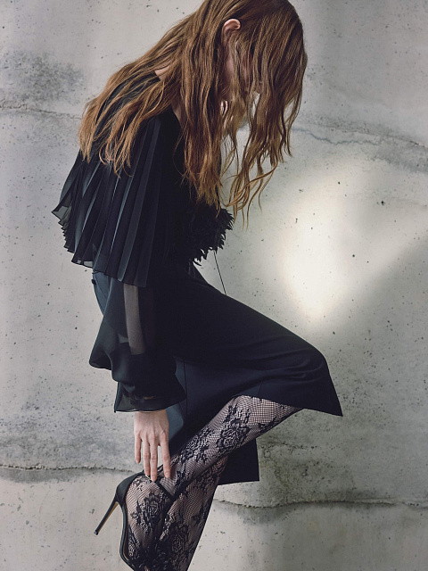 Юбка-миди из шерсти, 3