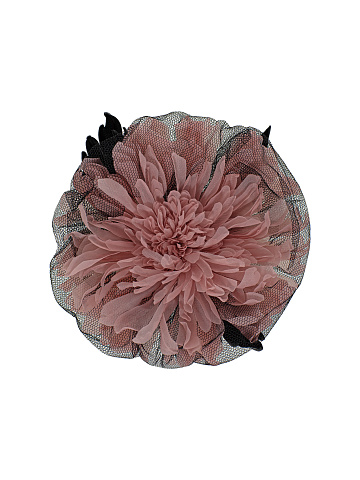 Брошь из органзы с вуалью, 1