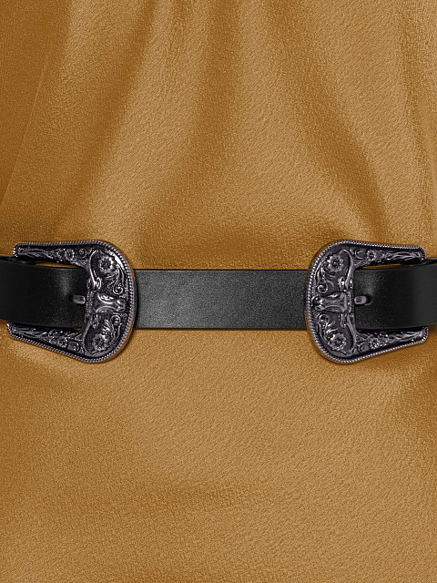 Платье-макси из шелка, 4