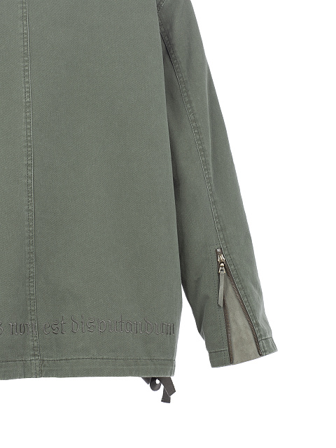 Хлопковая парка на подкладе из меха норки, 3 Хлопковая парка на подкладе из меха норки, 3