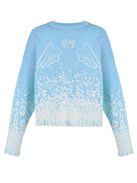 Ярко-голубой свитер Snow Angel, 2