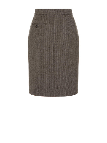 Юбка-мини в полоску с лампасами, 2