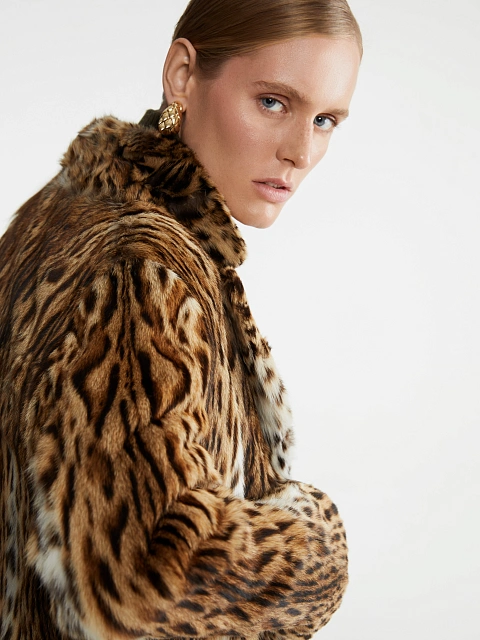 Шуба из меха дикой кошки, 10