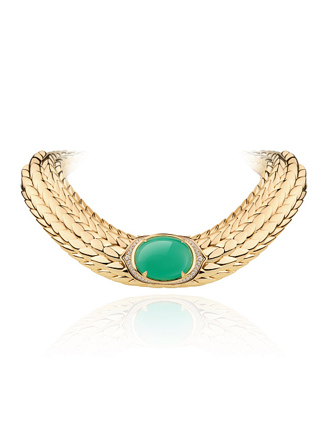 Колье с хризопразом, 1