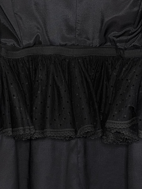 Пальто из жаккарда с мехом, 6