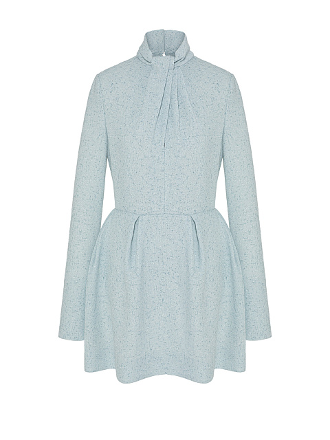 Твидовое платье-мини, 1