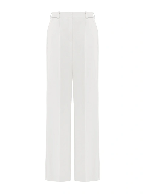 Белый костюм-тройка из шерсти, 5