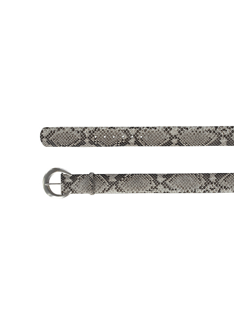 Серый ремень из кожи питона, 2 Серый ремень из кожи питона, 2