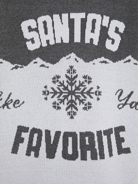 Серый свитер Santa's Favorite, 3