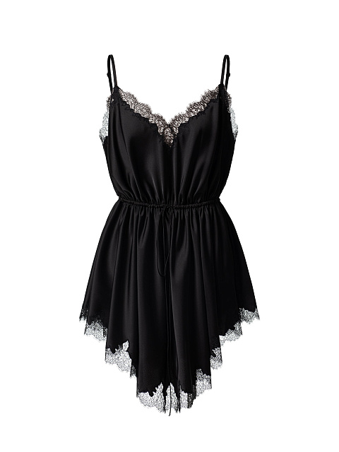 Платье-комбинация с кружевом, 1