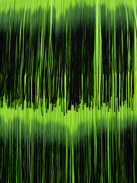 Желто-черная юбка-миди с бахромой, 3