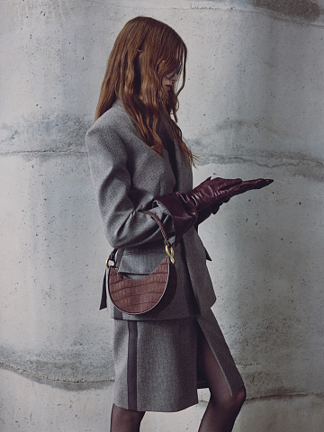 Юбка-мини в полоску с лампасами, 2