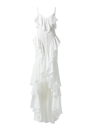 Платье-макси из хлопка, 1