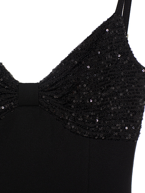 Черное платье-миди с юбкой-баллон, 3 Черное платье-миди с юбкой-баллон, 3