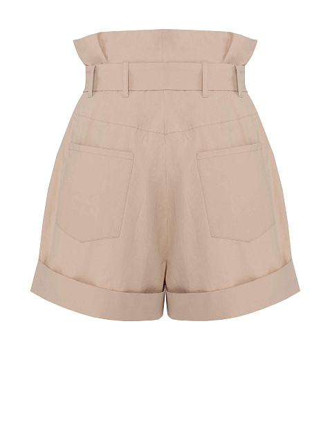 Бежевые хлопковые шорты, 3